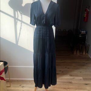 Elan Charcoal Maxi Dress